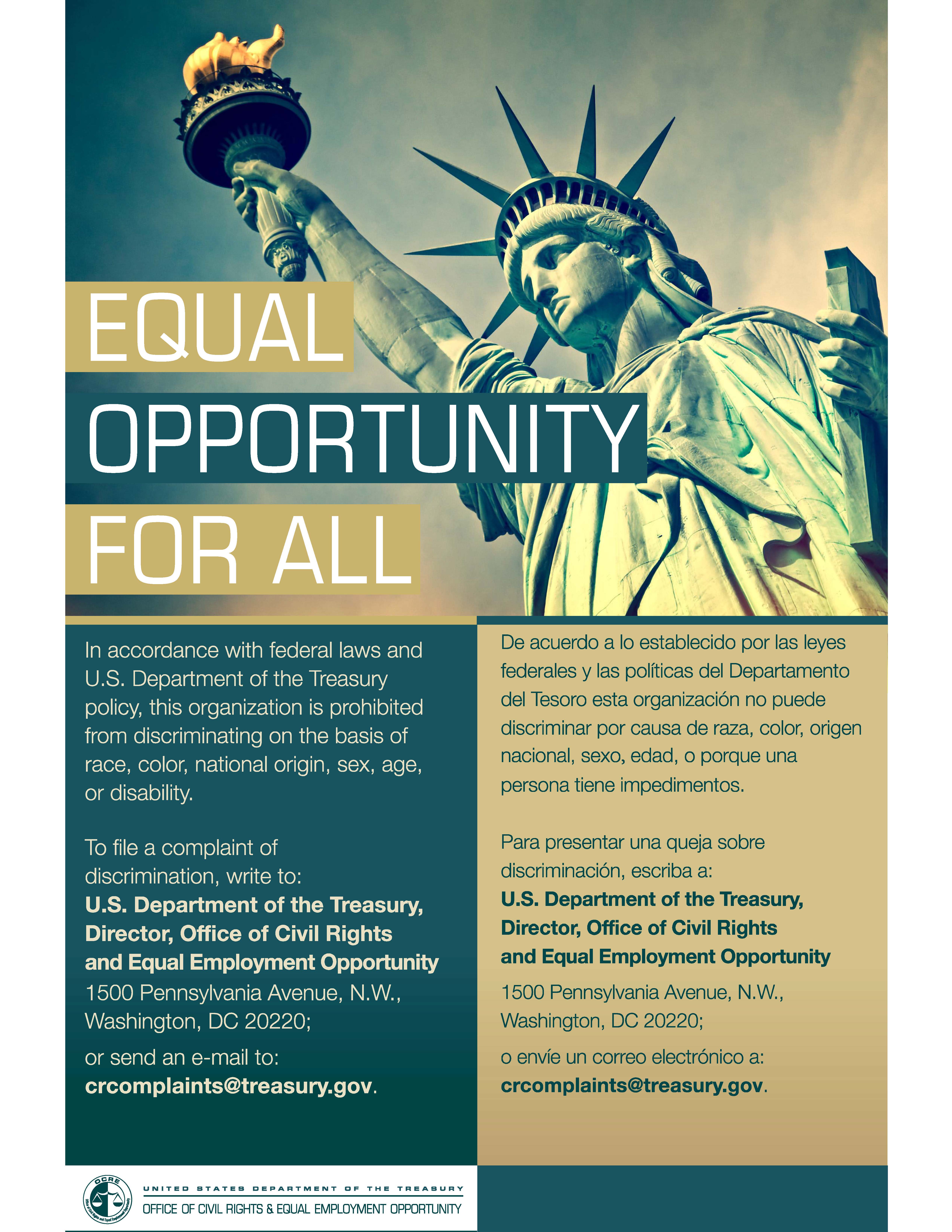 Equal Opportunity Poster