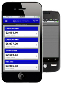 Mobile Web phone image